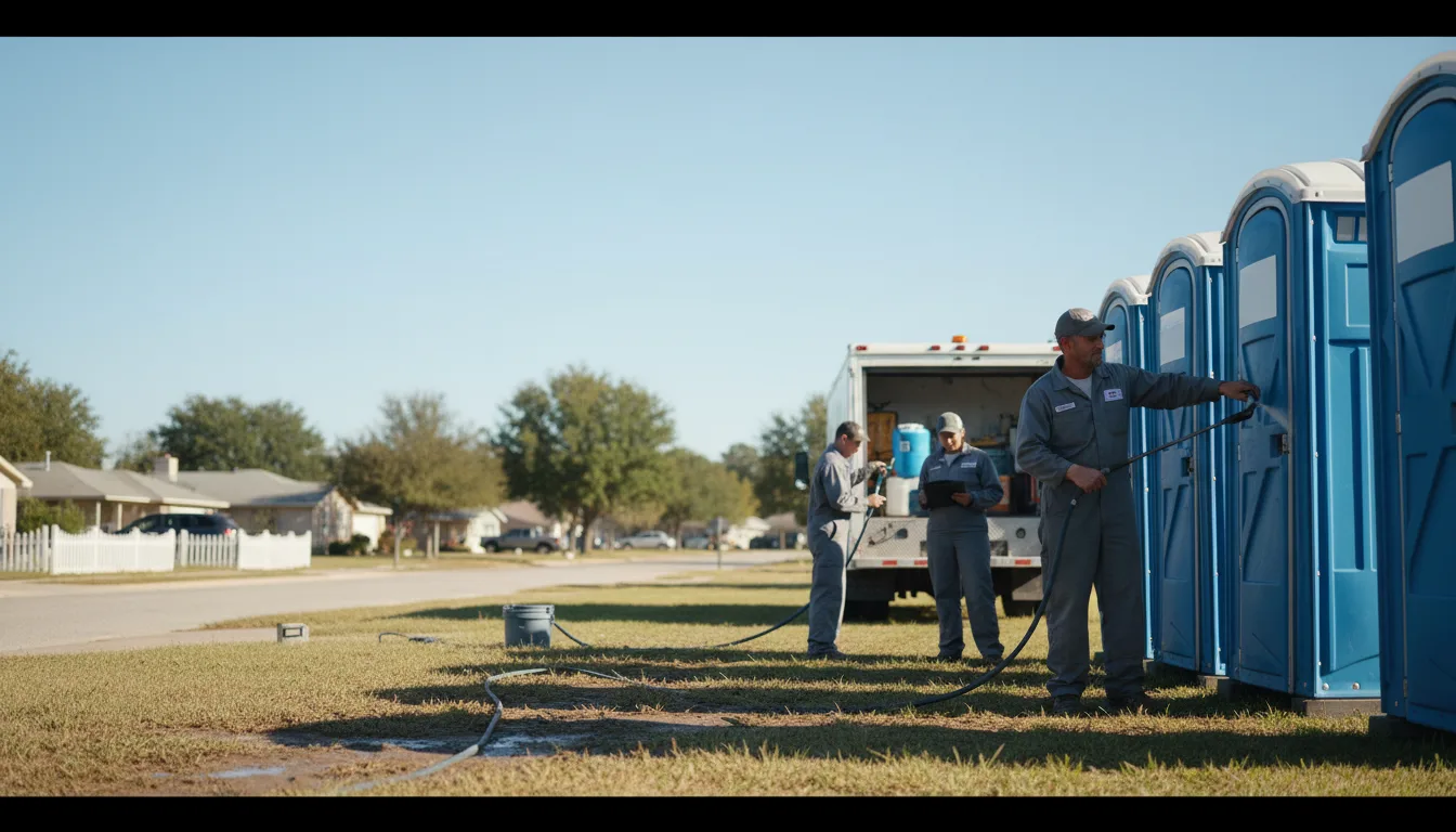 Long-Term Portable Toilet Rental in Williamston, SC near me